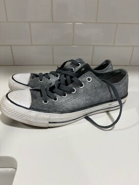 Converse Gray Low Top Sneakers